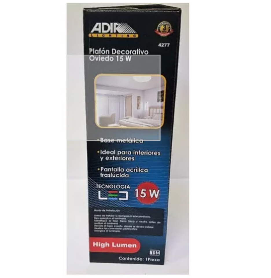 Luminario Led Plafón