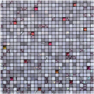 Aqumotic Mosaico Pegatinas 3d Decoración de la pared Diy Wallpaper Pegamento Renovación del hogar Interior 3d Mosaico Etiqueta de La Pared Pegatinas de Pared