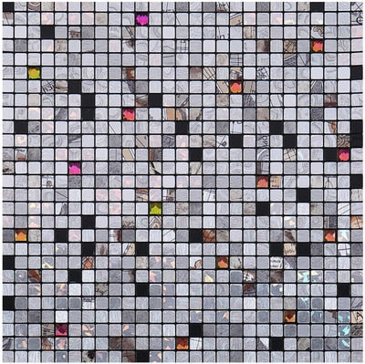 Aqumotic Mosaico Pegatinas 3d Decoración de la pared Diy Wallpaper Pegamento Renovación del hogar Interior 3d Mosaico Etiqueta de La Pared Pegatinas de Pared