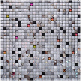 Aqumotic Mosaico Pegatinas 3d Decoración de la pared Diy Wallpaper Pegamento Renovación del hogar Interior 3d Mosaico Etiqueta de La Pared Pegatinas de Pared