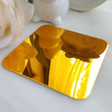 Cristal cuadrado decorativo acrílico espejo pegatinas de pared sala de estar dormitorio decoración de la pared puerta interior decoración de la casa Home R238