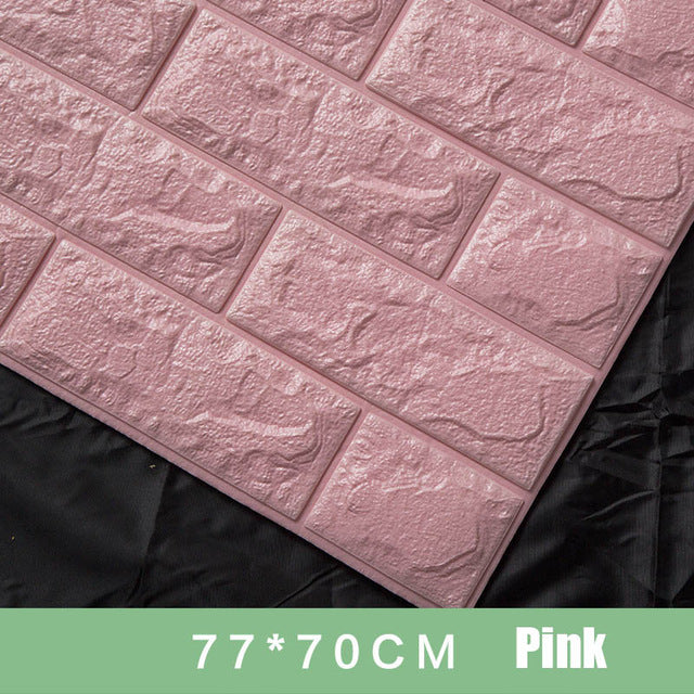 Decoración del hogar pegatinas de pared autoadhesivo papel tapiz 3D para la habitación de los niños pegatinas para niños decoración decoración para el interior del hogar