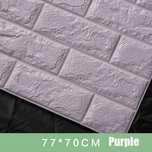 Decoración del hogar pegatinas de pared autoadhesivo papel tapiz 3D para la habitación de los niños pegatinas para niños decoración decoración para el interior del hogar