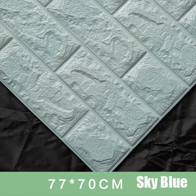 Decoración del hogar pegatinas de pared autoadhesivo papel tapiz 3D para la habitación de los niños pegatinas para niños decoración decoración para el interior del hogar